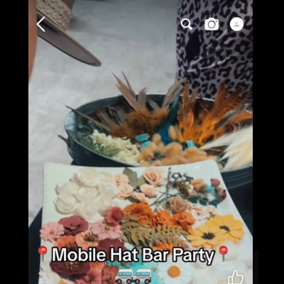 Mobile Hat Bar Party