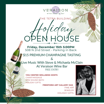 Holiday Open House, Champagne Tasting