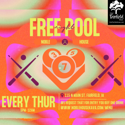 Free Pool Night!