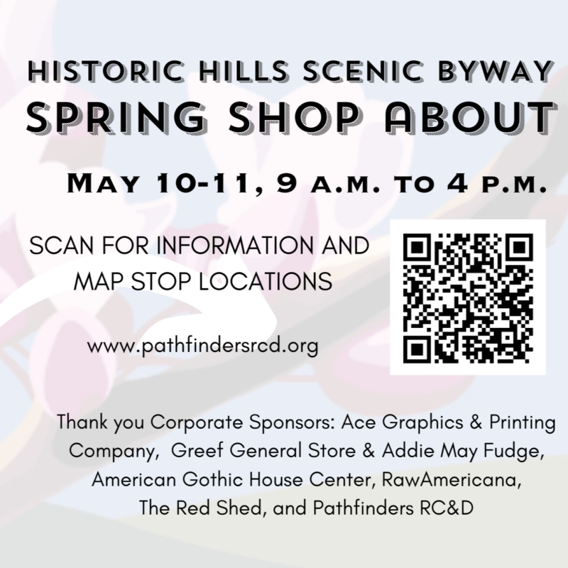 Spring Shop About on the Historic Hills Scenic Byway